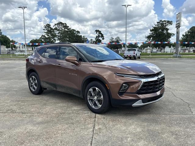 2024 Chevrolet Blazer 2LT in Copper Bronze Metallic — front three-quarter view