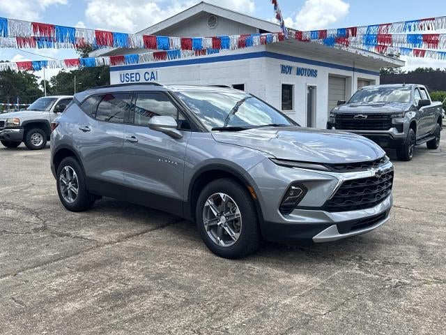2024 Chevrolet Blazer 2LT in Sterling Gray Metallic — front three-quarter view